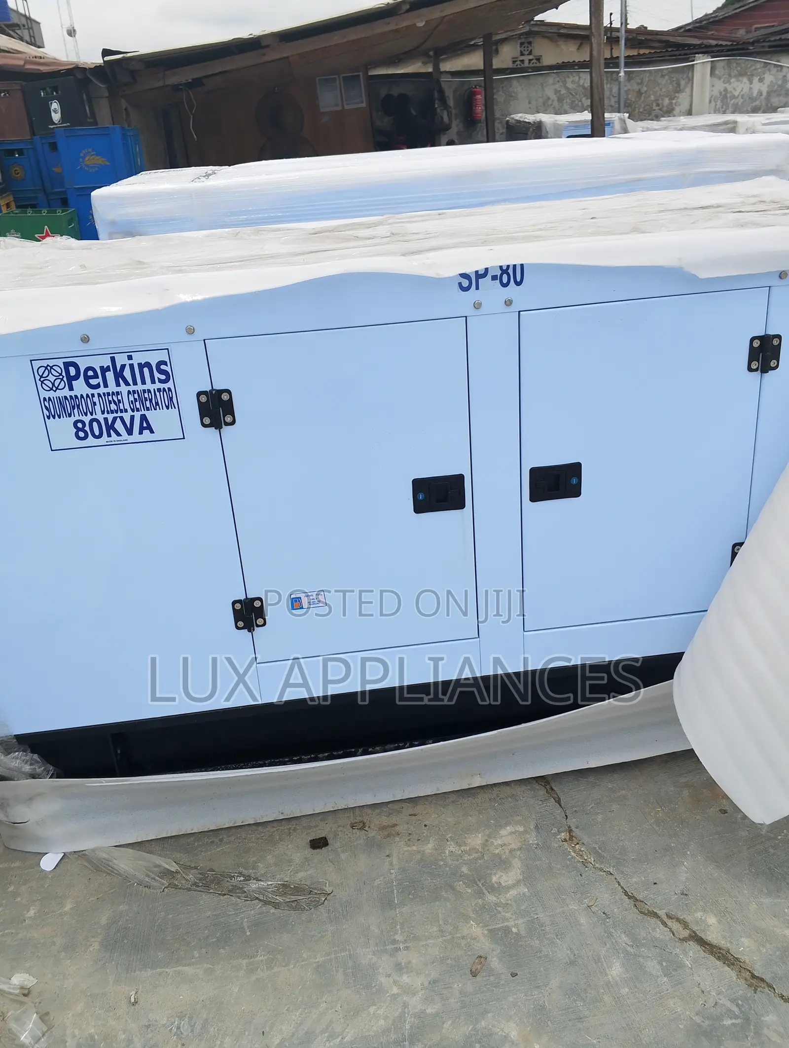 80kva Reboust Perkins Power Open Type Diesel Generating Set