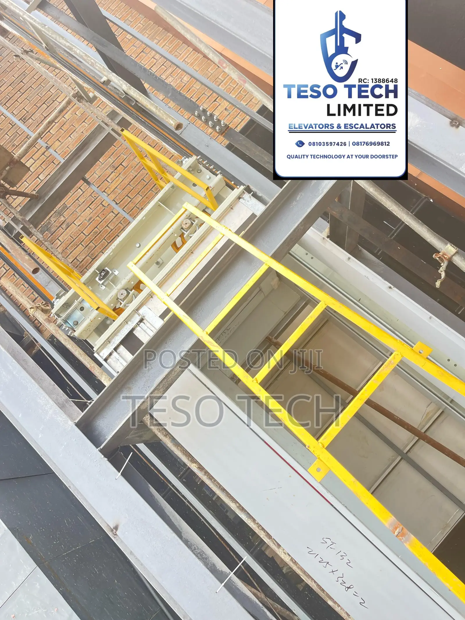 For Your Safety And Comfort Lift Think Teso Tech