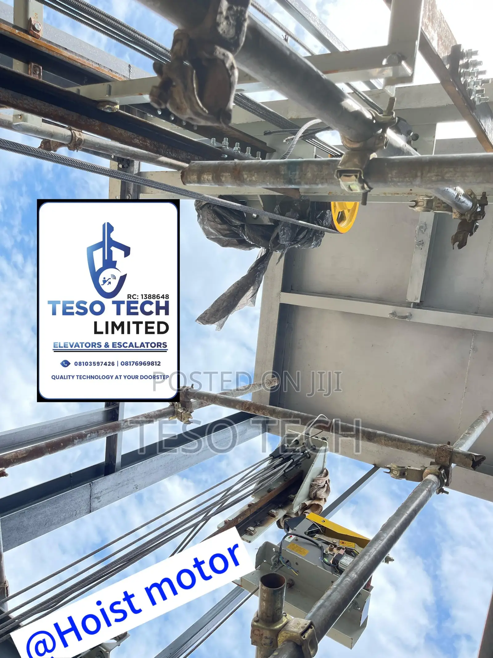 Contact Teso Tech For Your Quality Elevator