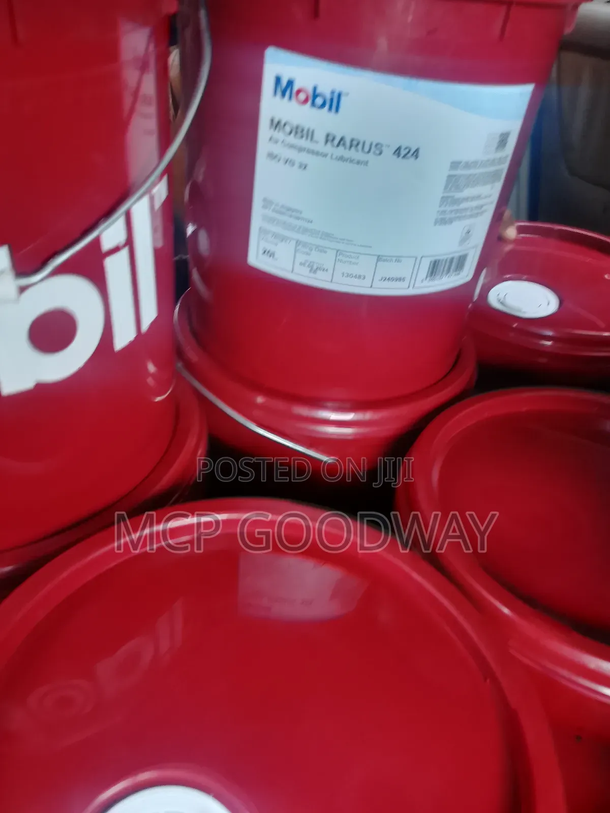 Mobil Rarus 424 / Air Compressor Lubricant Oil Iso Vg 32