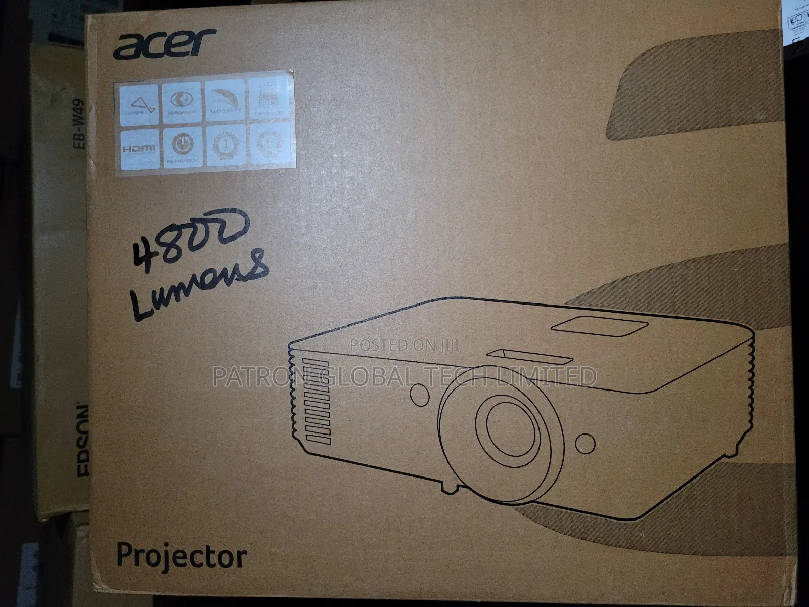 Epson Eb L210w 4500lumen Projector