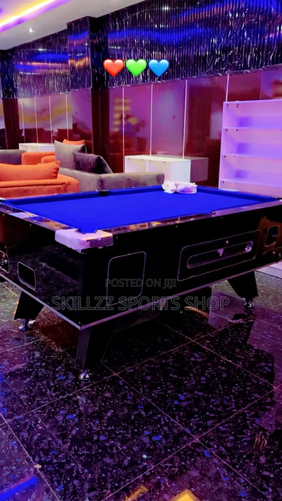 Coin Snooker Board