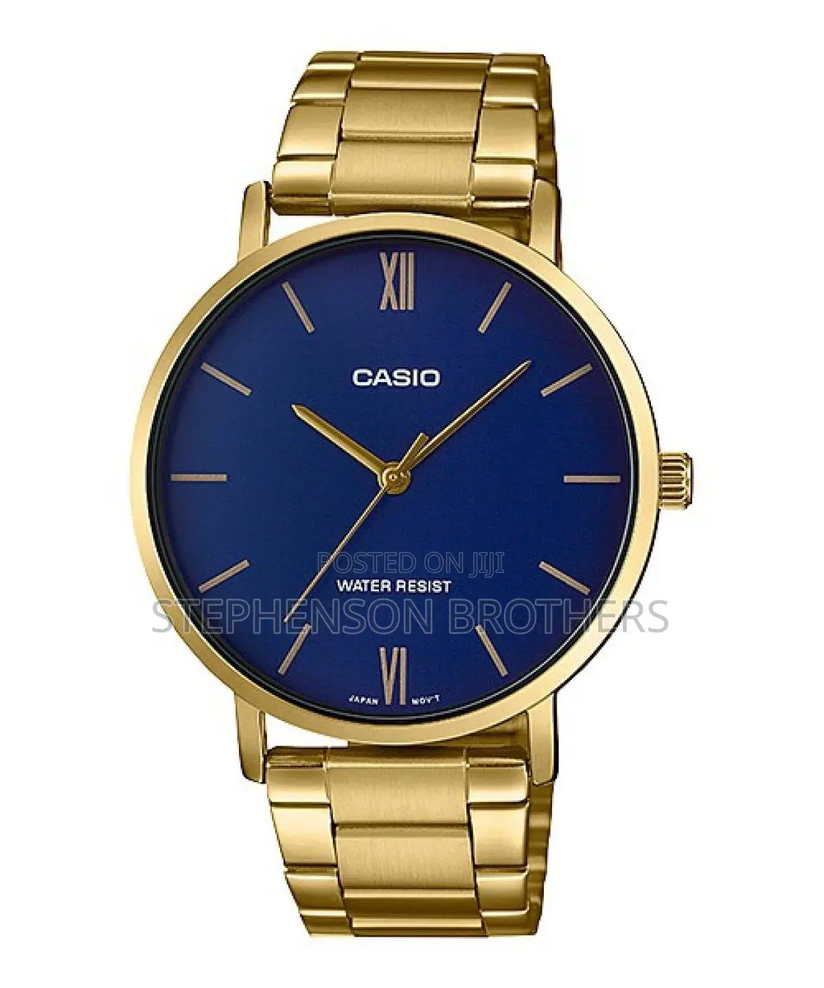 Casio MTP-Vt01g-2b New Original Analog Men Watch Gold Stainless Steel
