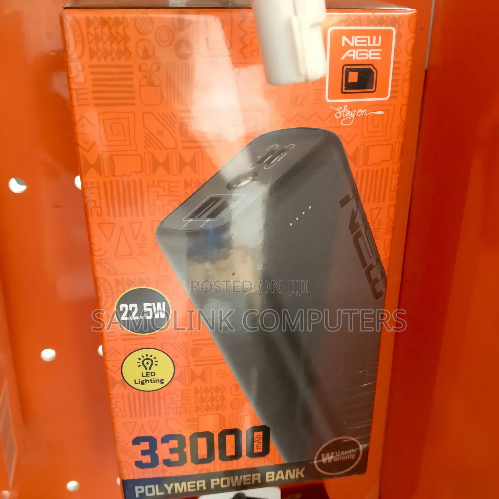 New Age 33mah Power Bank