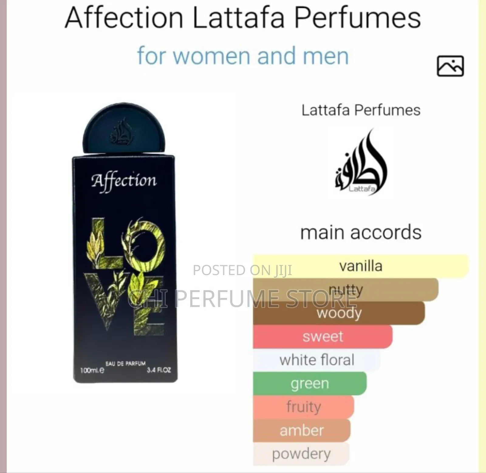 Affection Lataffa Perfume for Women and Men