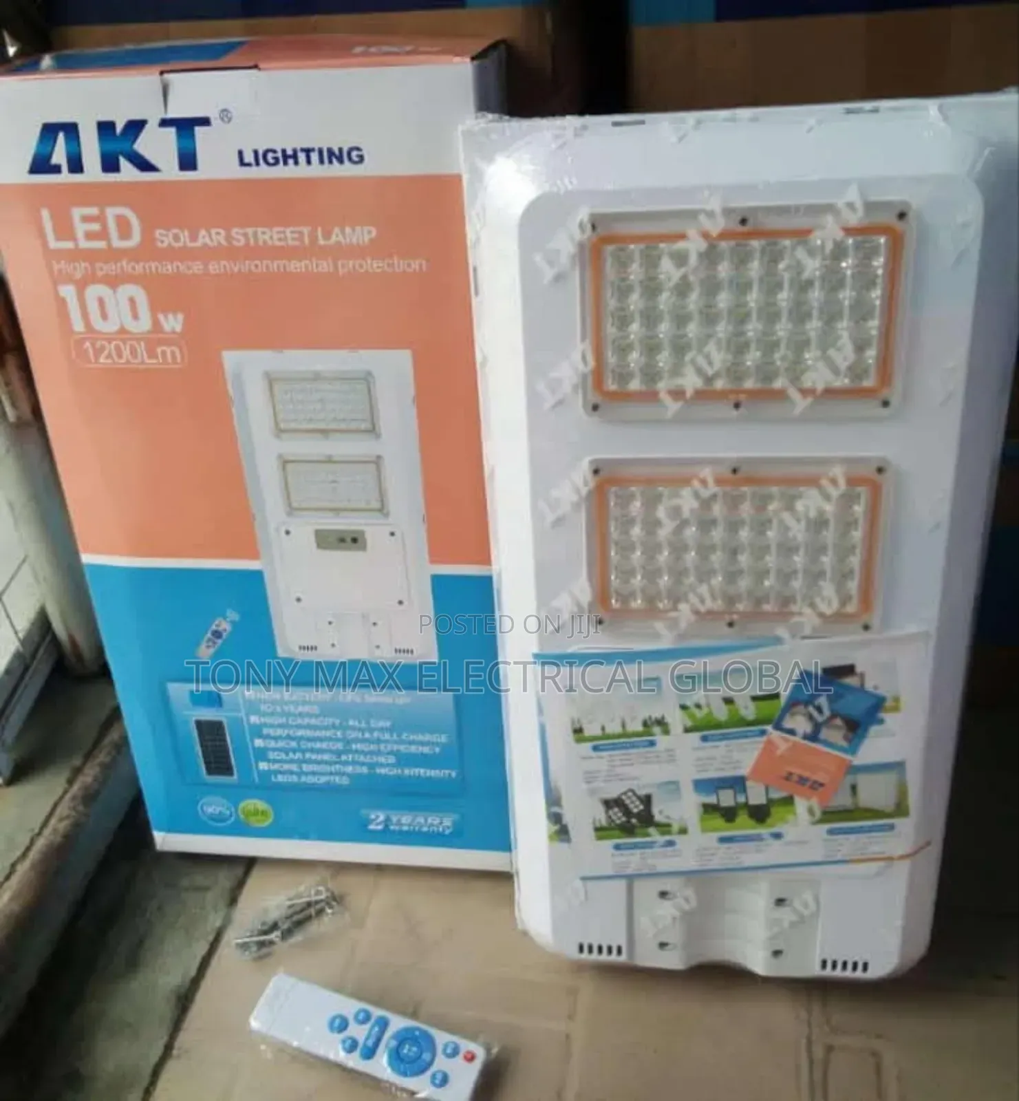 100w Akt All in One Solar Street Lights