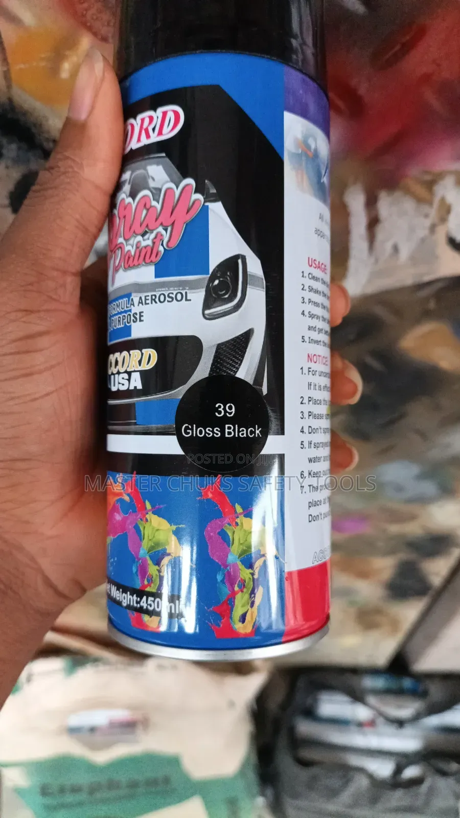 Accord Spray Paint
