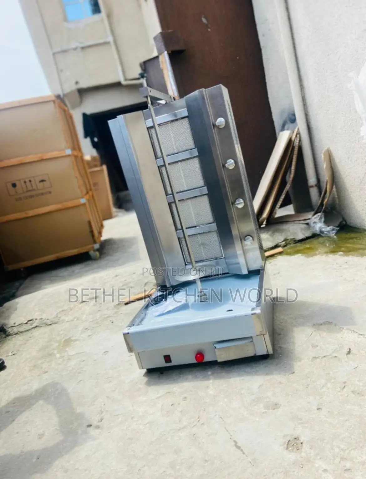 4 Burner Gas Shawarma Grill