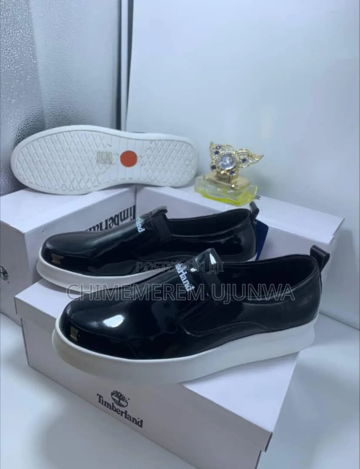 Patent Timberland Shoe