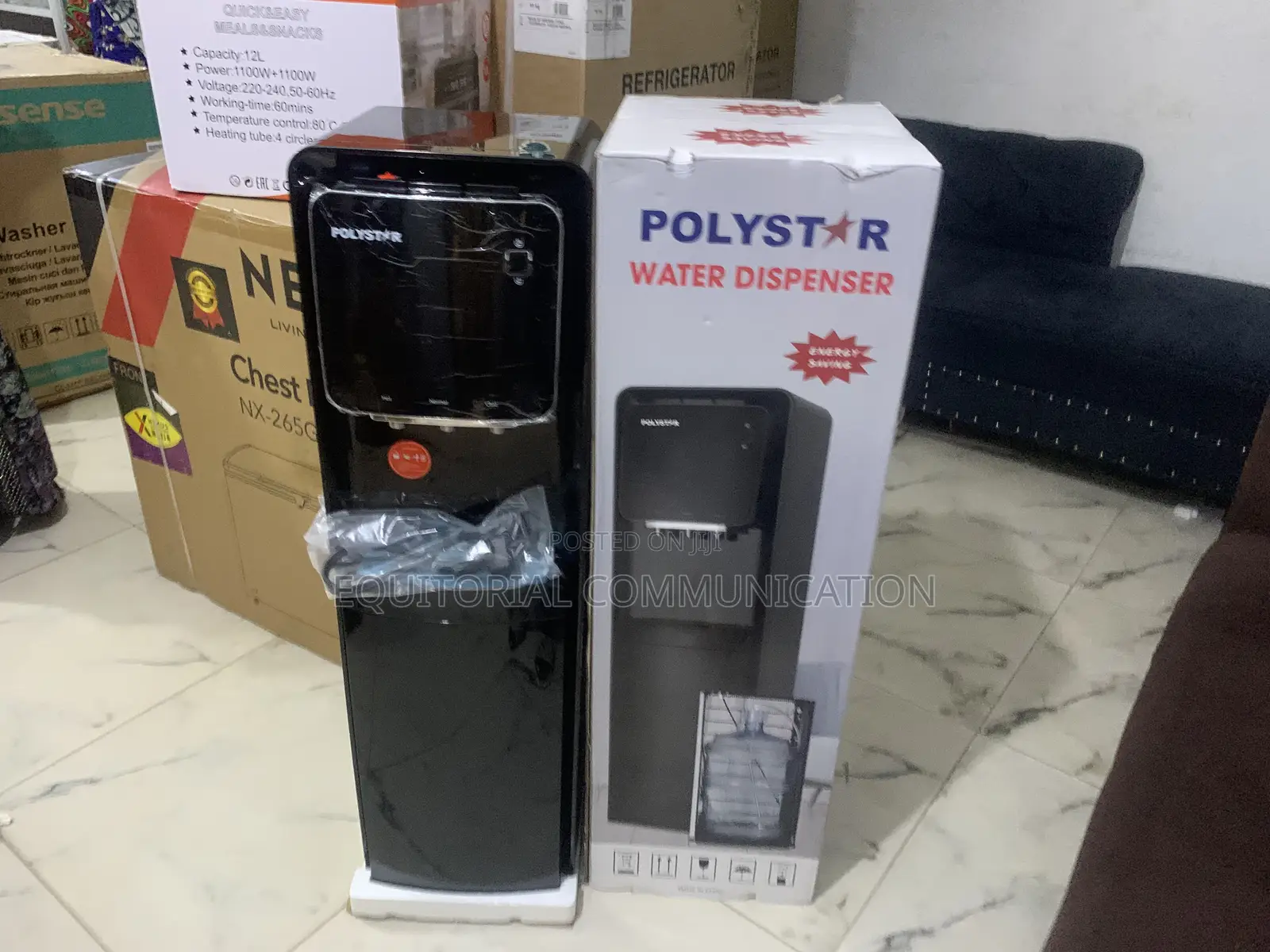 Polystar Dispenser With Child Lock Safety Feature