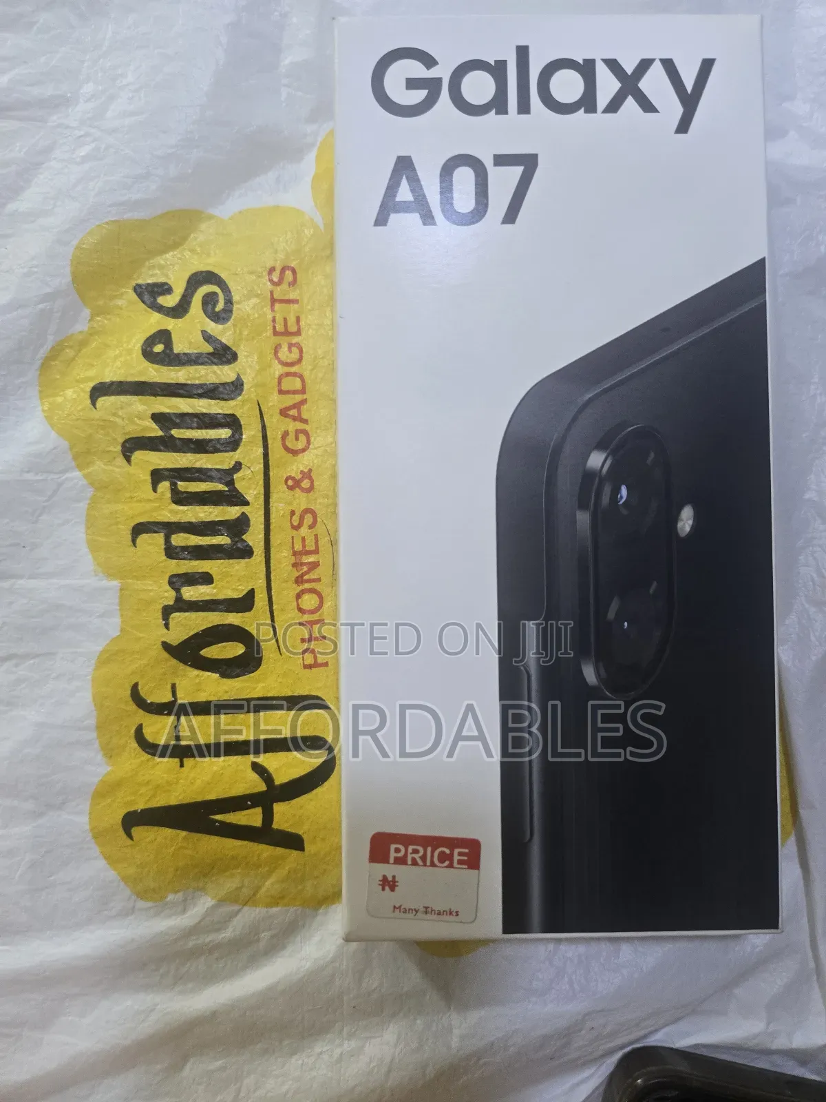 New Samsung Galaxy A07 4G 64 GB Black