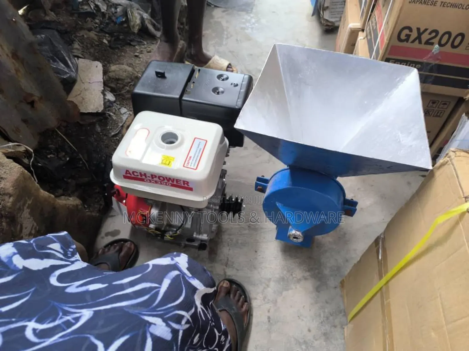 Fabricated Grinding Machine, Often Used for Processing