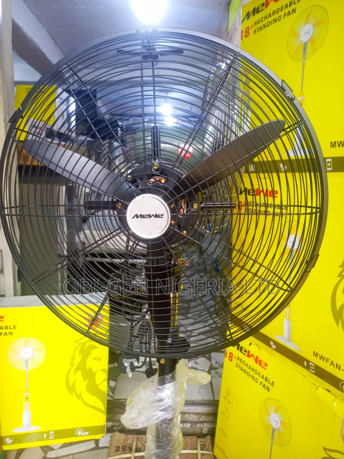 Industrial Stand Fan 20"Inch Mewe Set