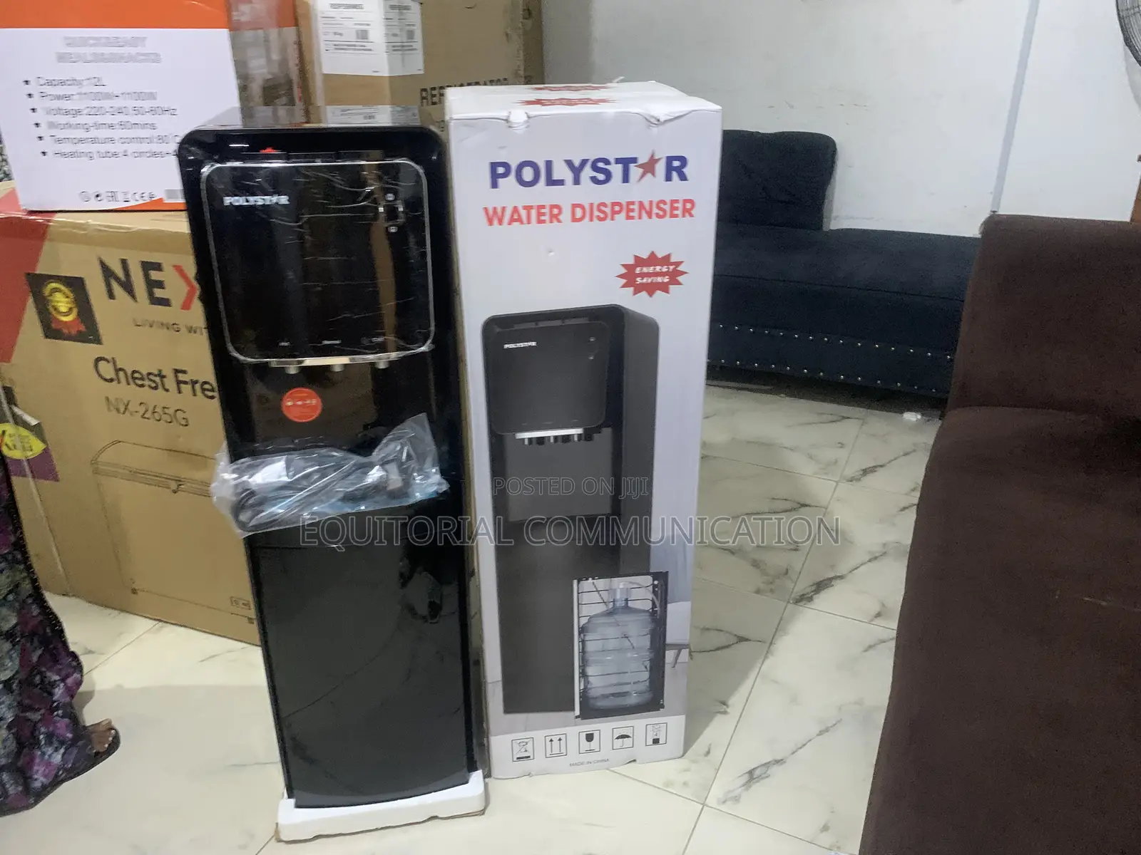Polystar Office Cooler Dispenser Combo