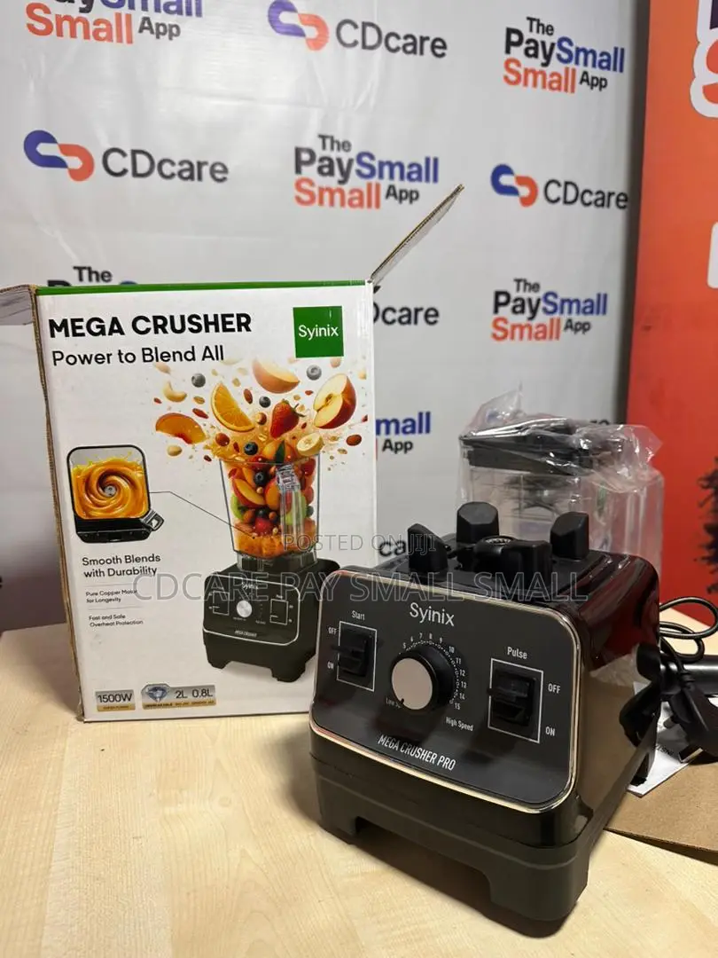 Pay Small Small Syinix Industrial Blender On Cdcare.App