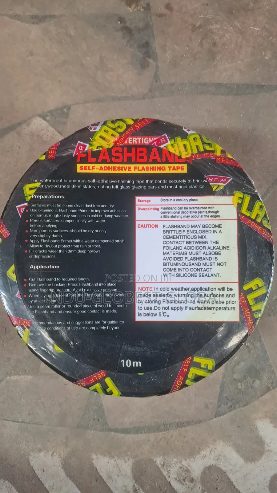 Flashband Self-adhesive Flashing Tape