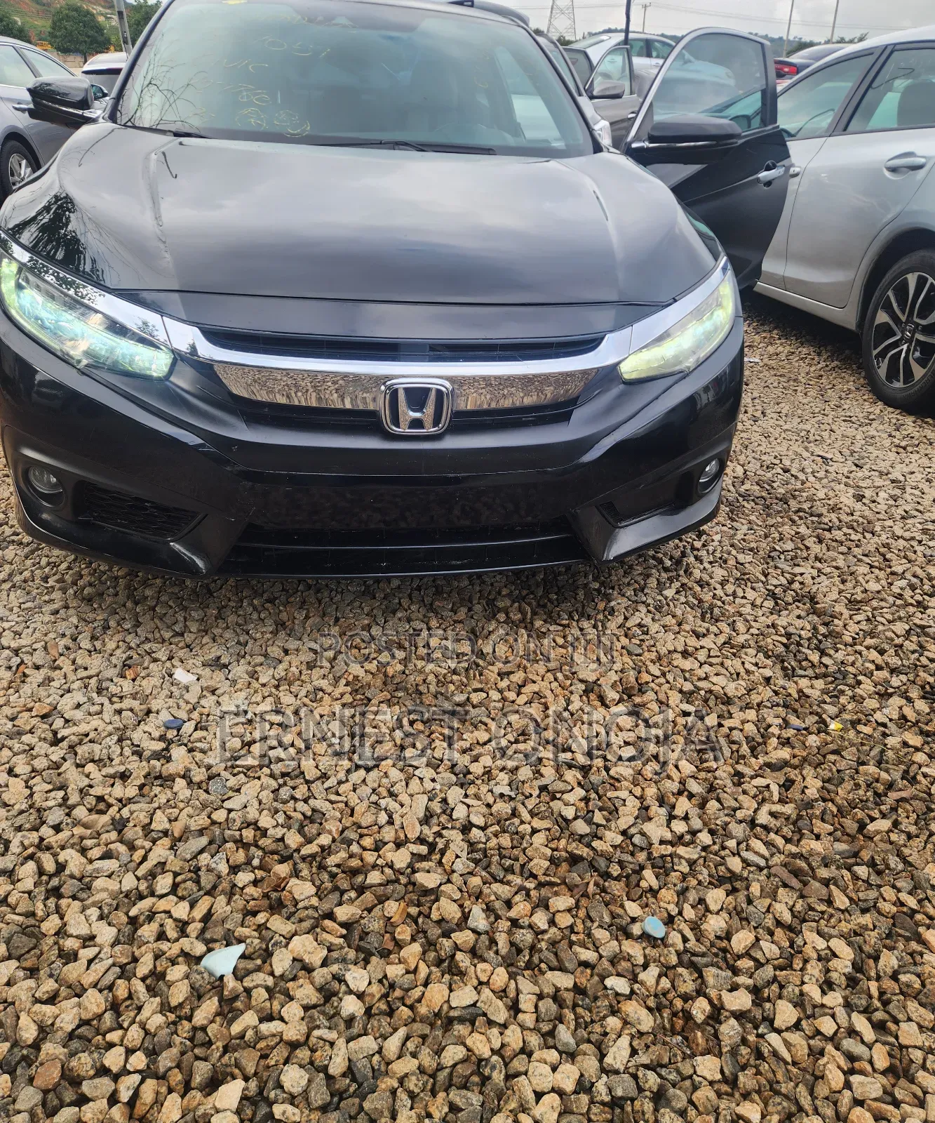 Honda Civic Touring 2dr Coupe (1.5L 4cyl) 2017 Black