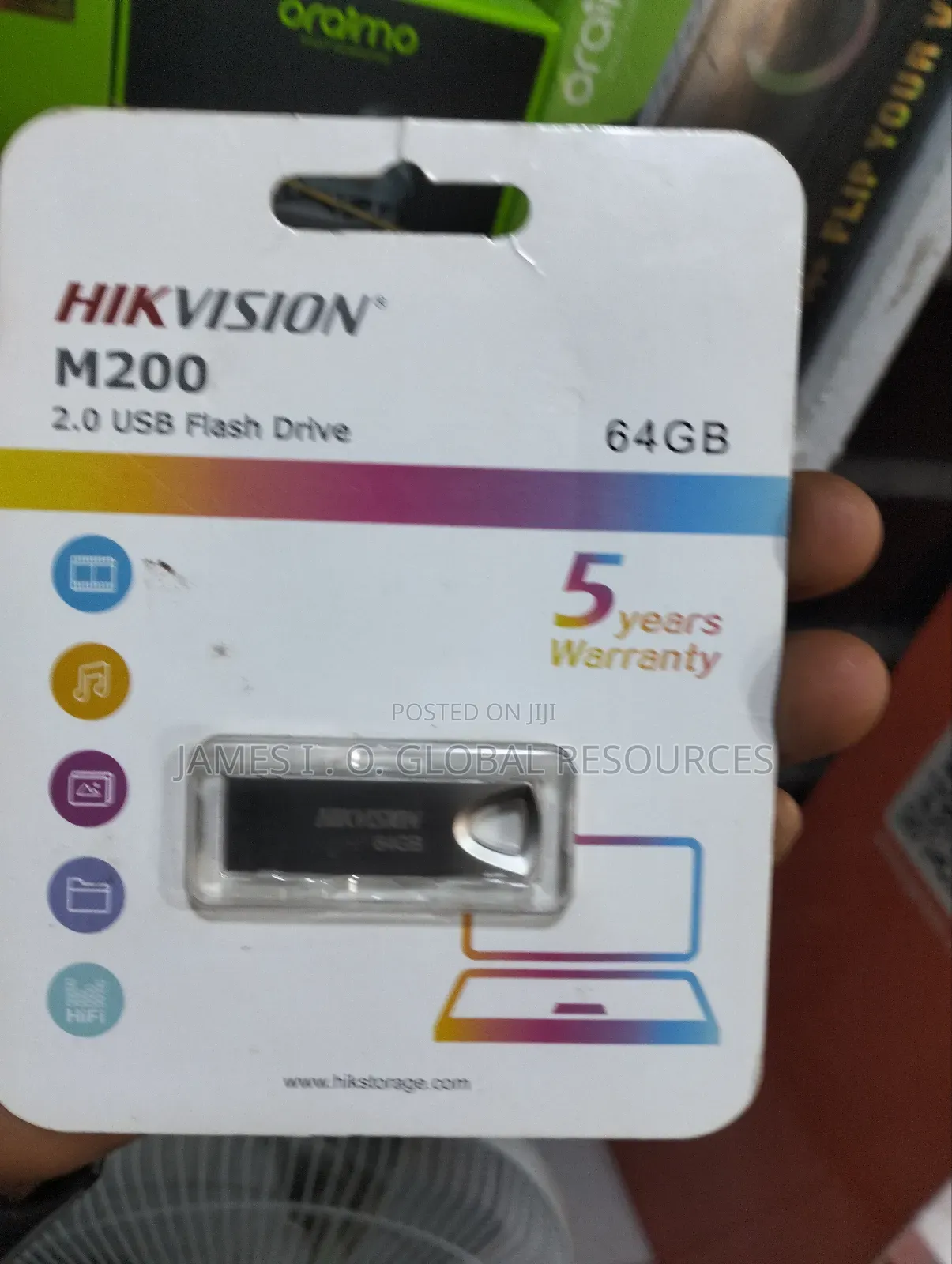 Hikvision 64gb Flash Drive 2.0 Metal Body