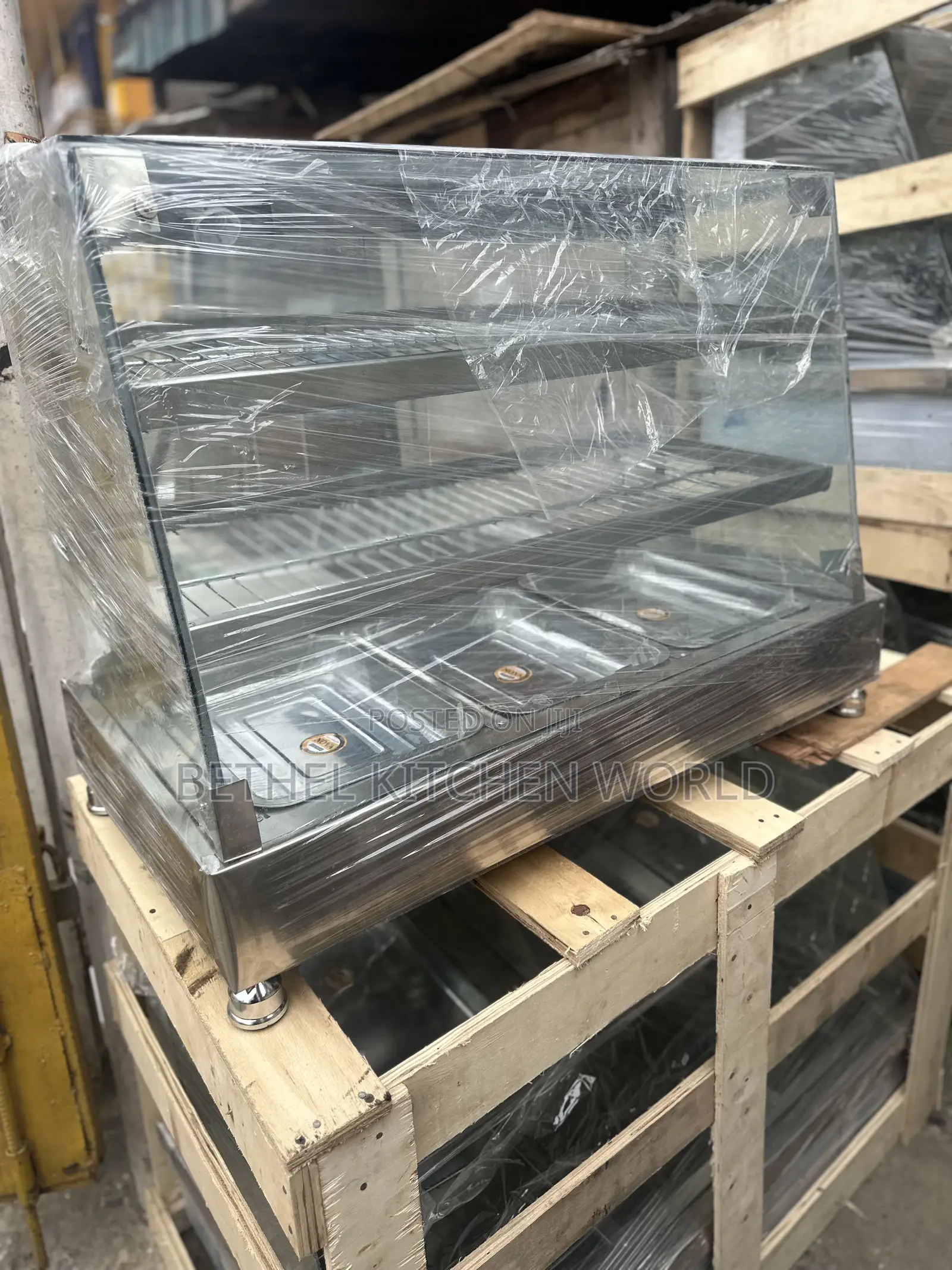3 Plate Fabricated Snacks Warmer