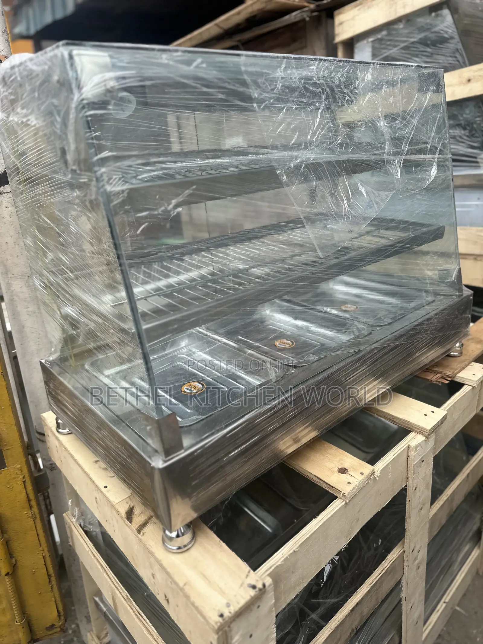 Fabricated 3 Plate Snacks Warmer
