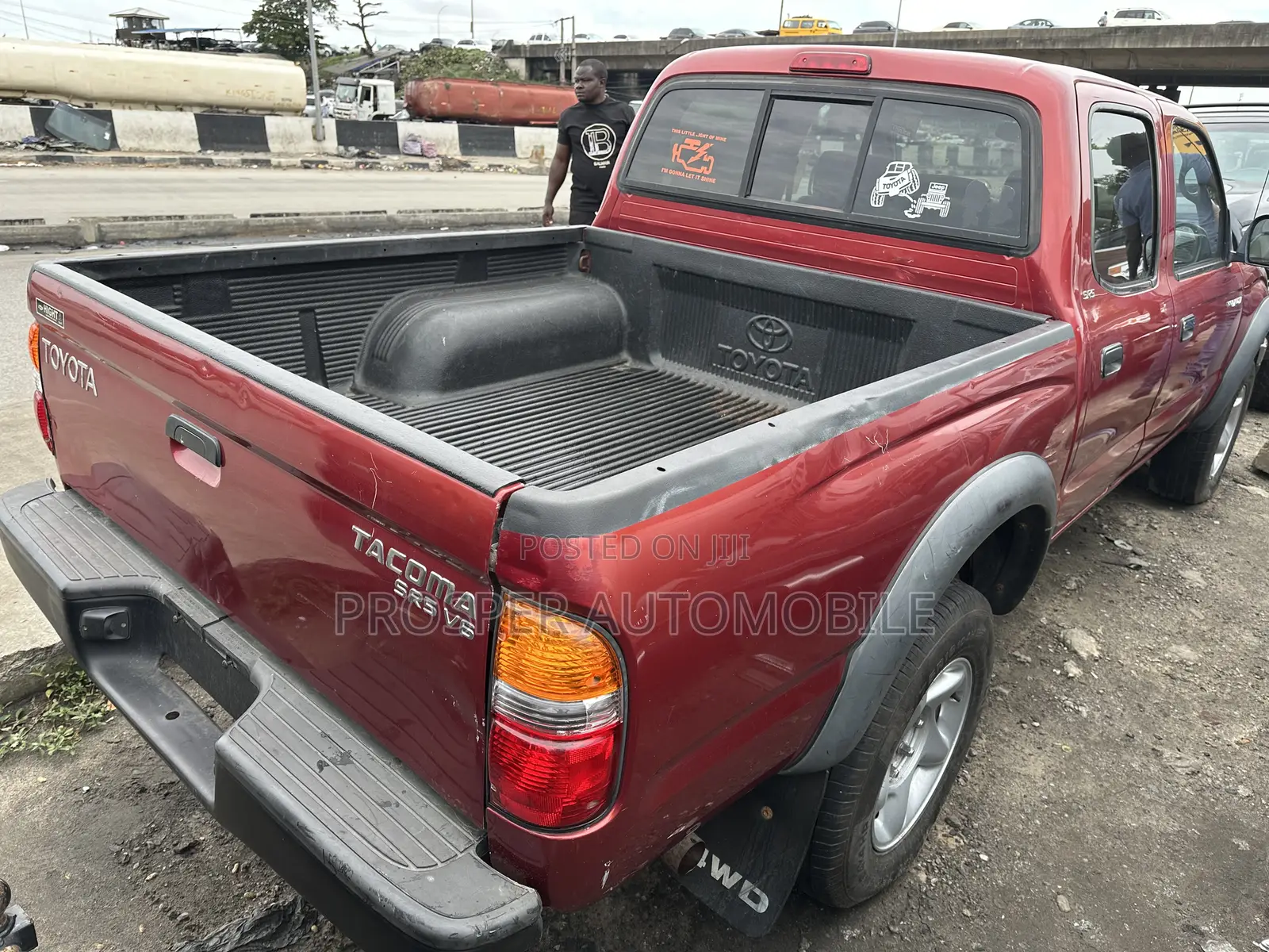 Toyota Tacoma Double Cab V6 4WD 2004 Red