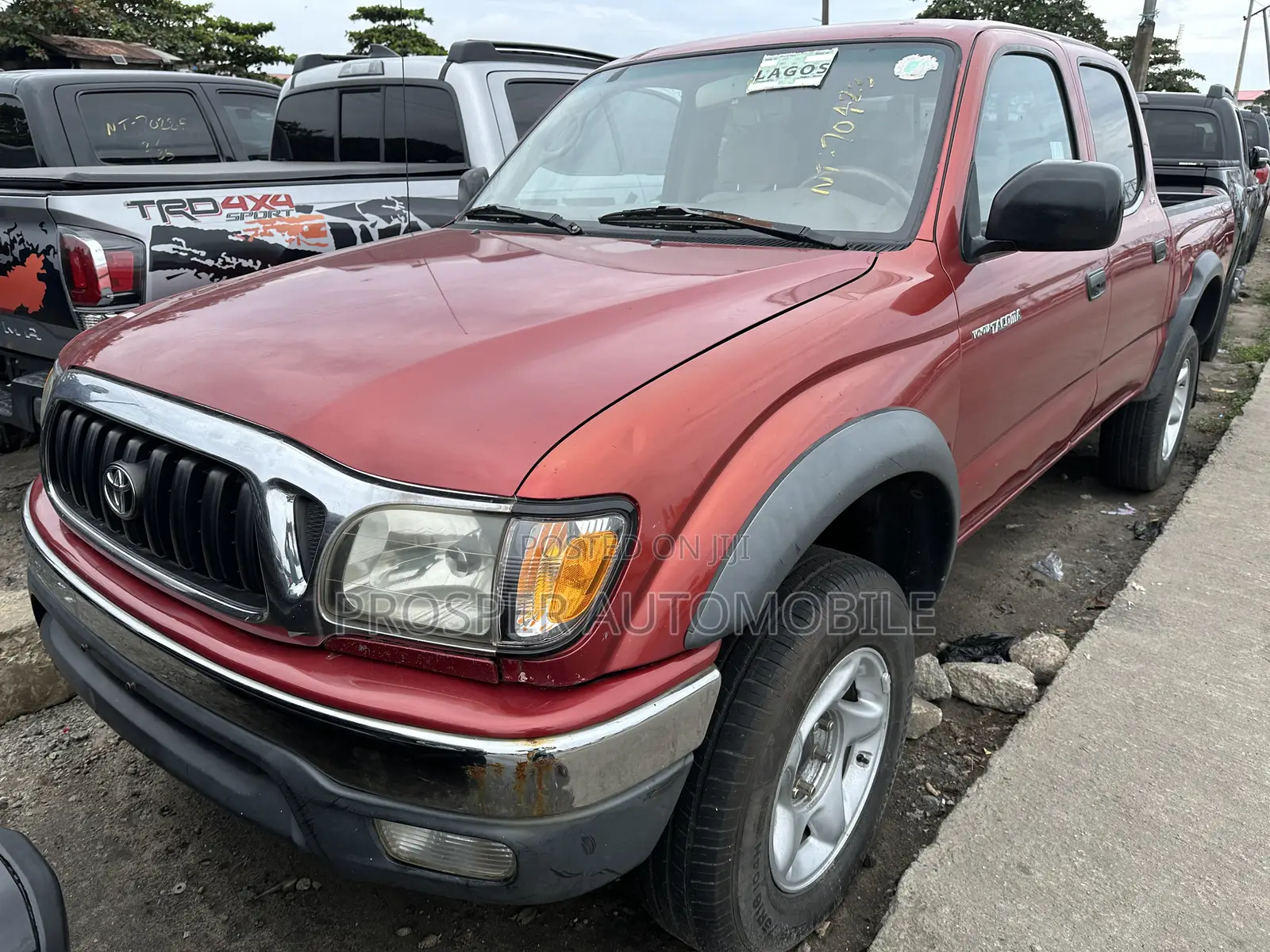 Toyota Tacoma Double Cab V6 4WD 2004 Red