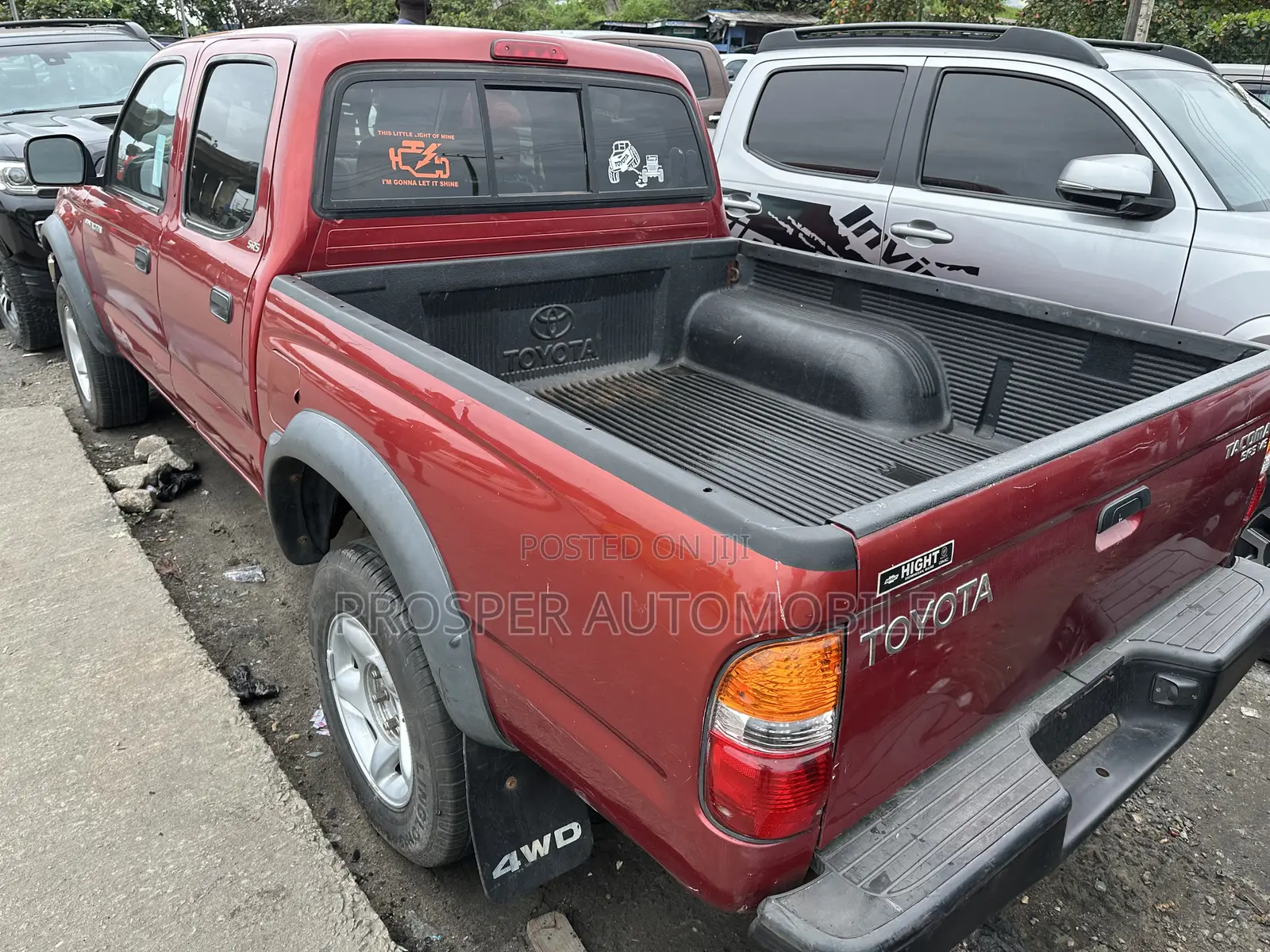 Toyota Tacoma Double Cab V6 4WD 2004 Red