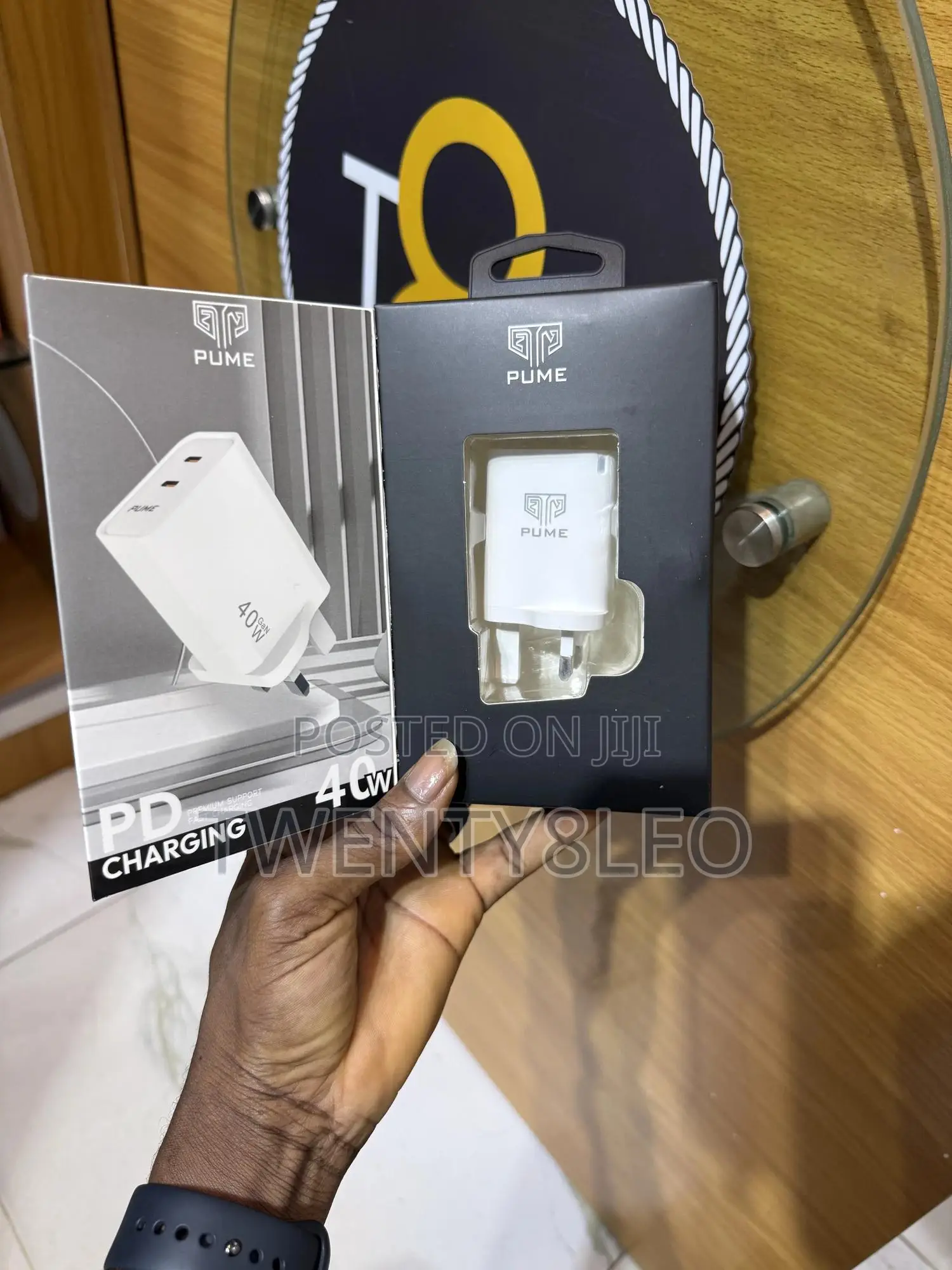 Pume 40w Dual Port Adapter