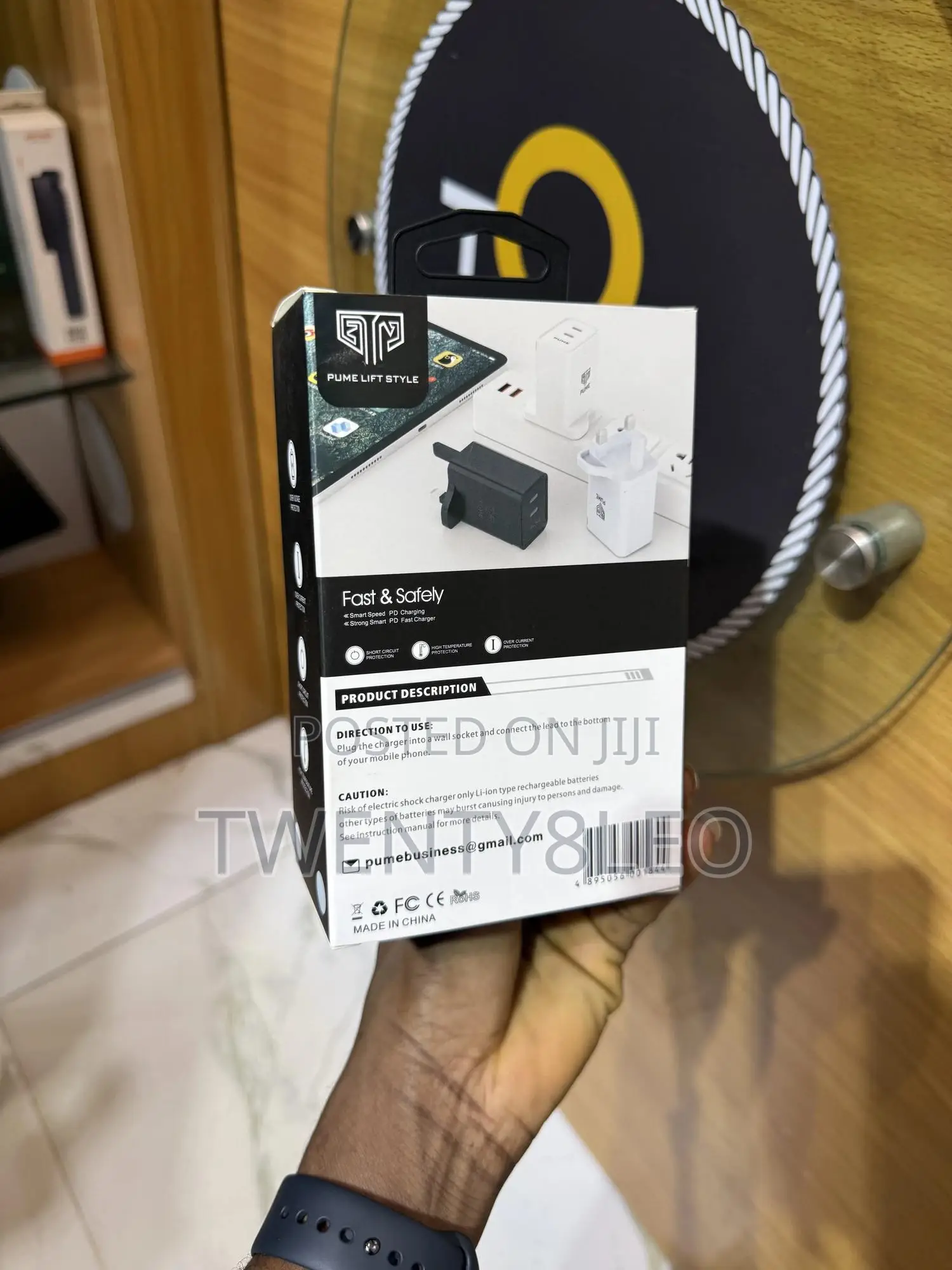 Pume 40w Dual Port Adapter