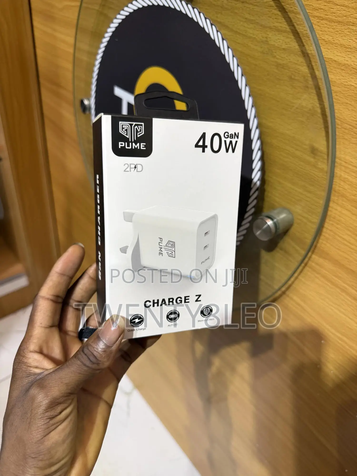 Pume 40w Dual Port Adapter