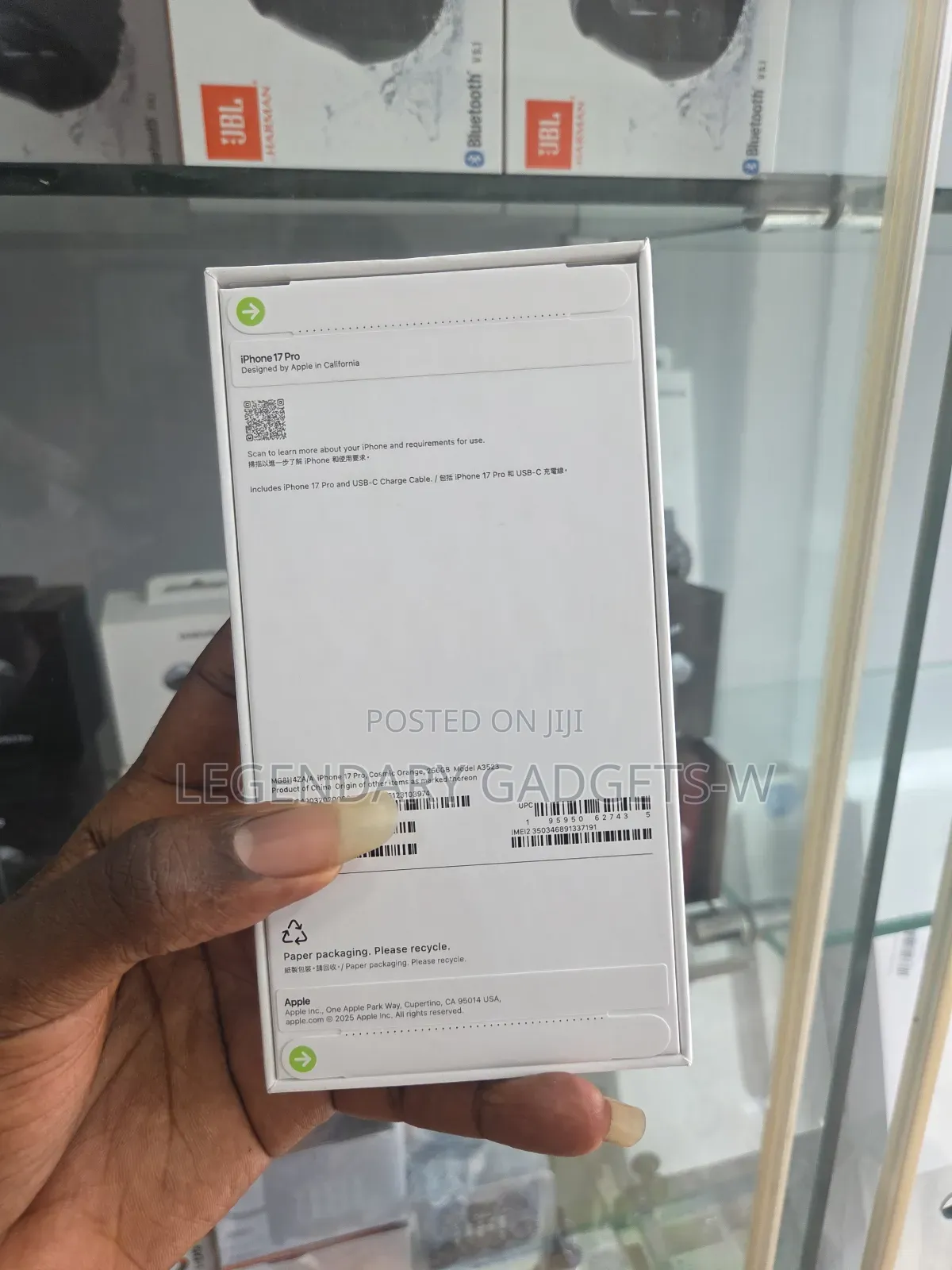 New Apple iPhone 17 Pro 256 GB Orange