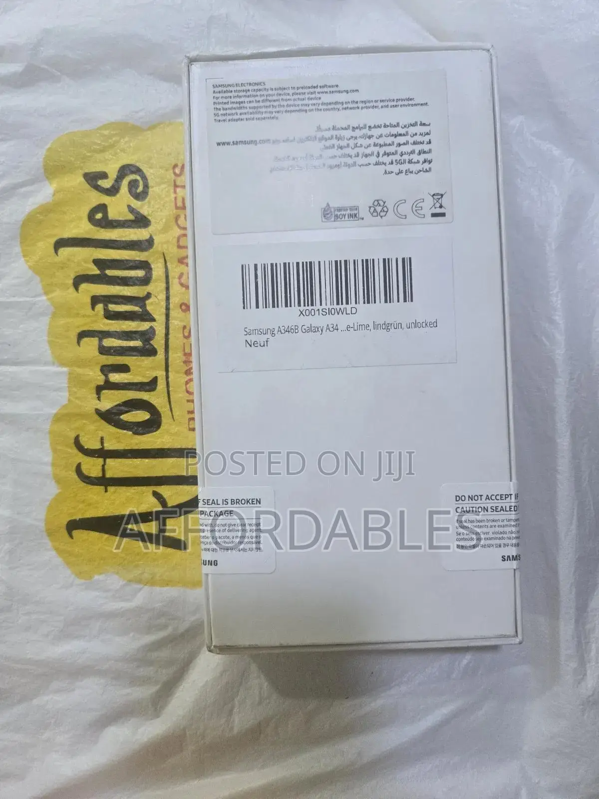 New Samsung Galaxy A34 5G 128 GB Green