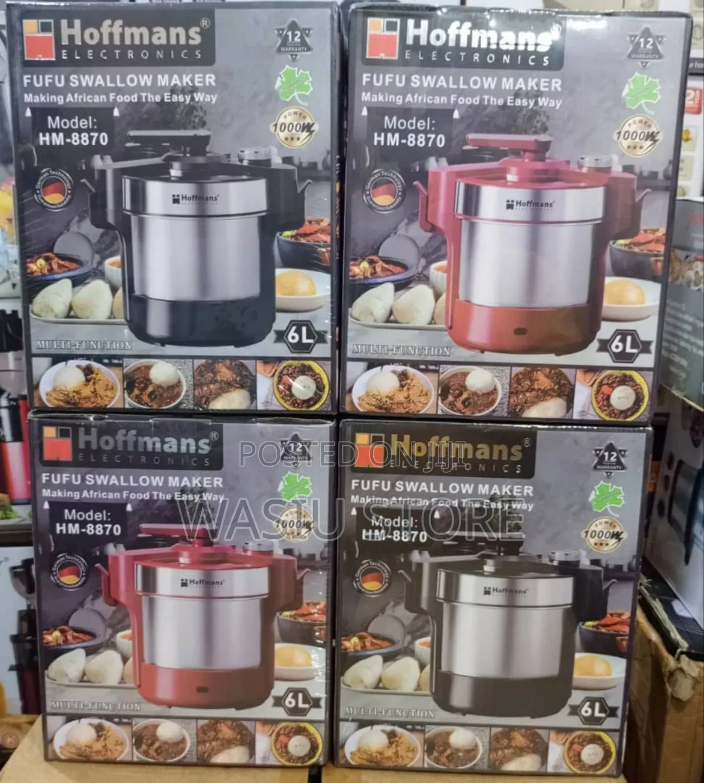 Hoffmans Hm-8870 Fufu Swallow Maker