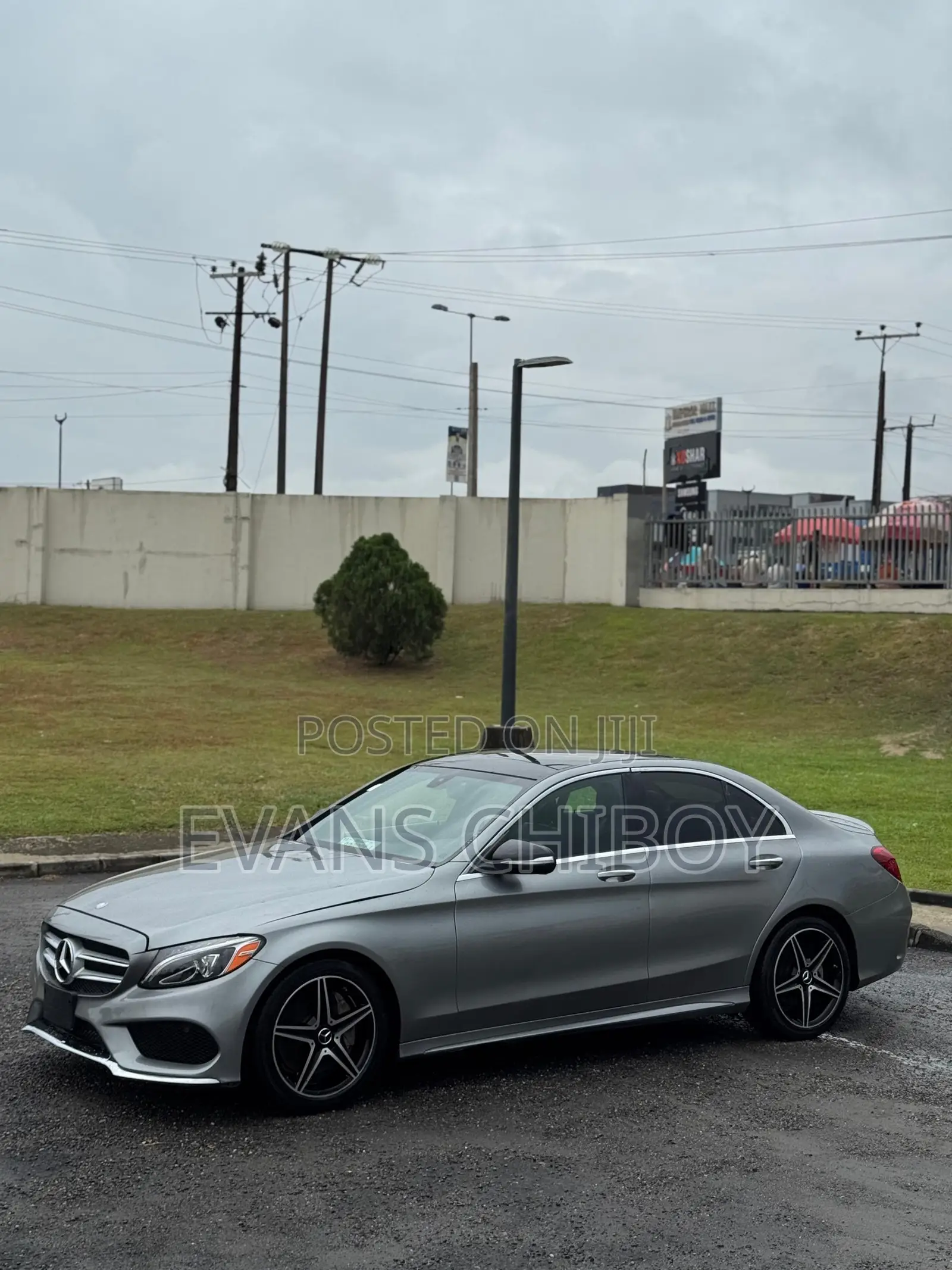 Mercedes-Benz C300 Base 4Matic Sedan AWD (2.0L 4cyl 7A) 2016 Silver