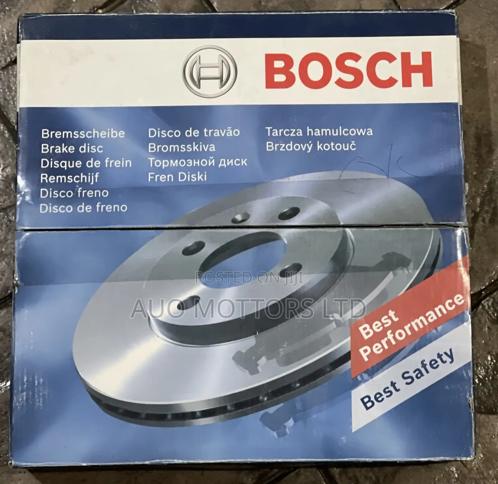 Bosch Rear Brake Disk 0 986 479 D61 for Mercedes Benz