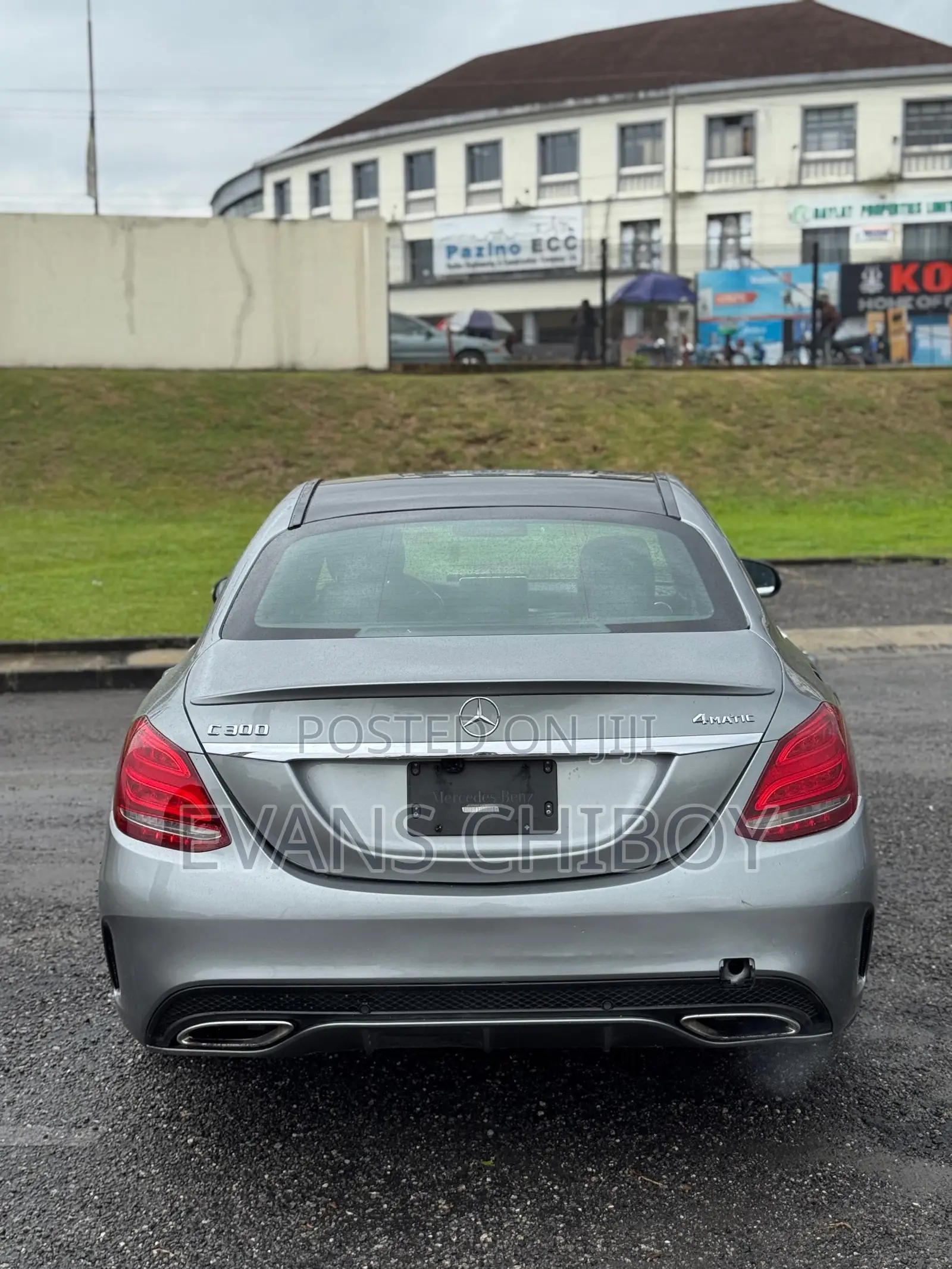Mercedes-Benz C300 Base 4Matic Sedan AWD (2.0L 4cyl 7A) 2016 Silver
