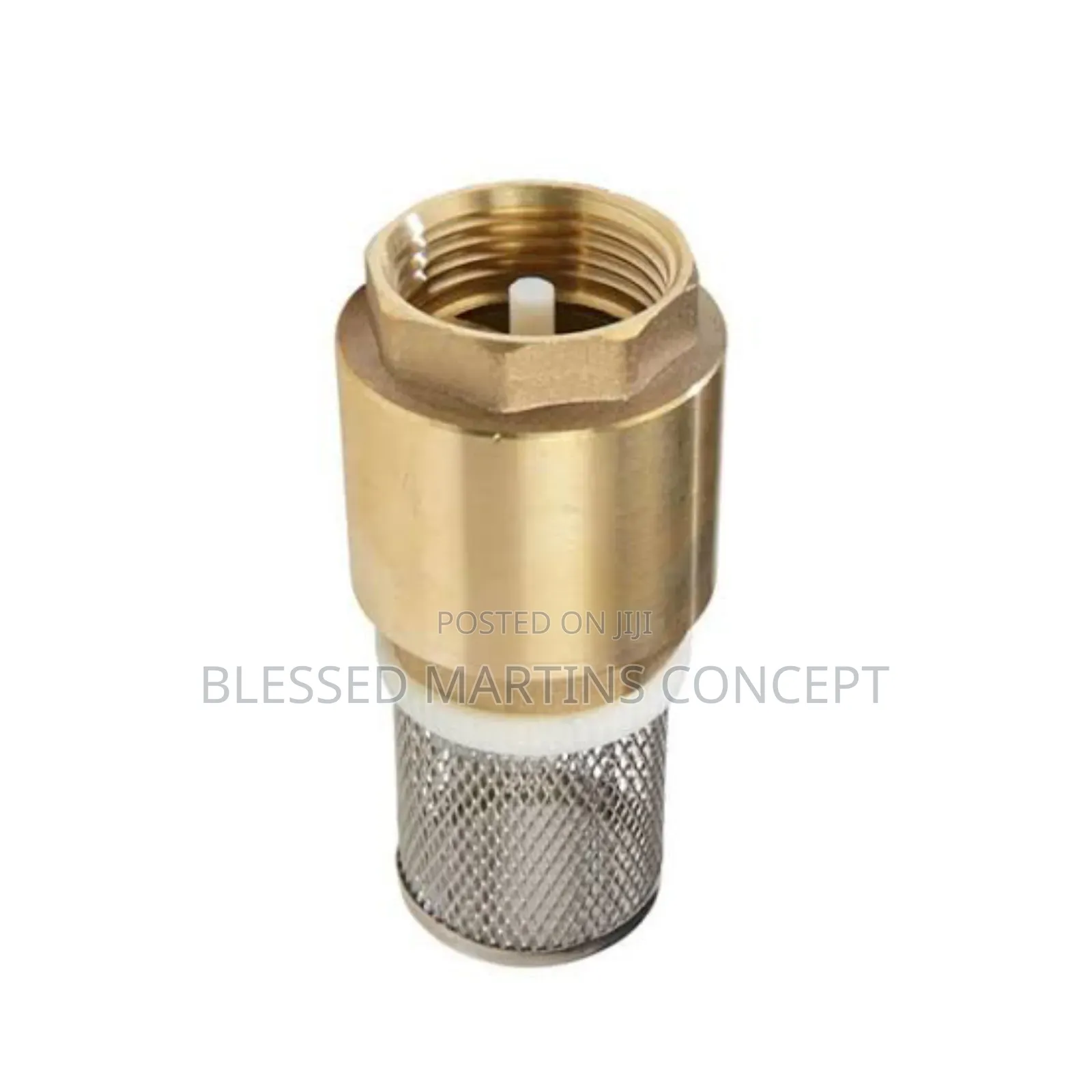 1" Brass Foot Valve