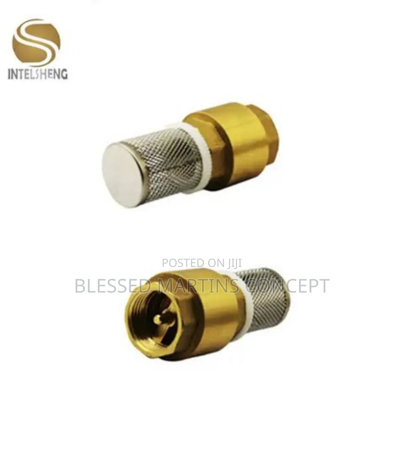 1" Brass Foot Valve
