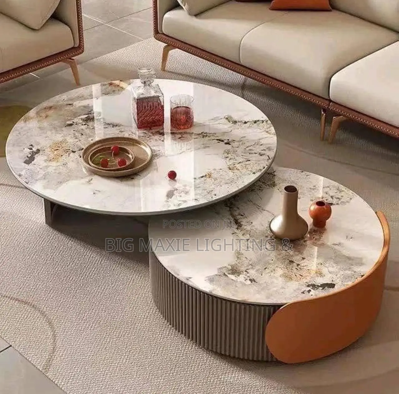 Light Luxury Rock Slab Coffee Living Room Center Table