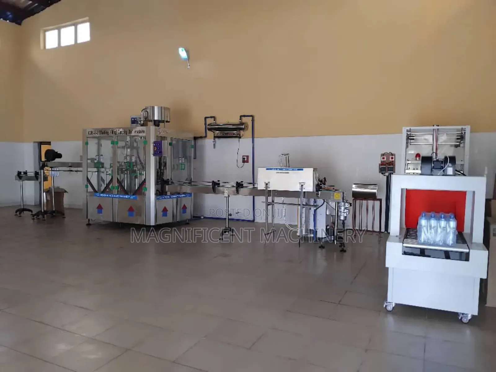 Complete Bottle Water Production Setup