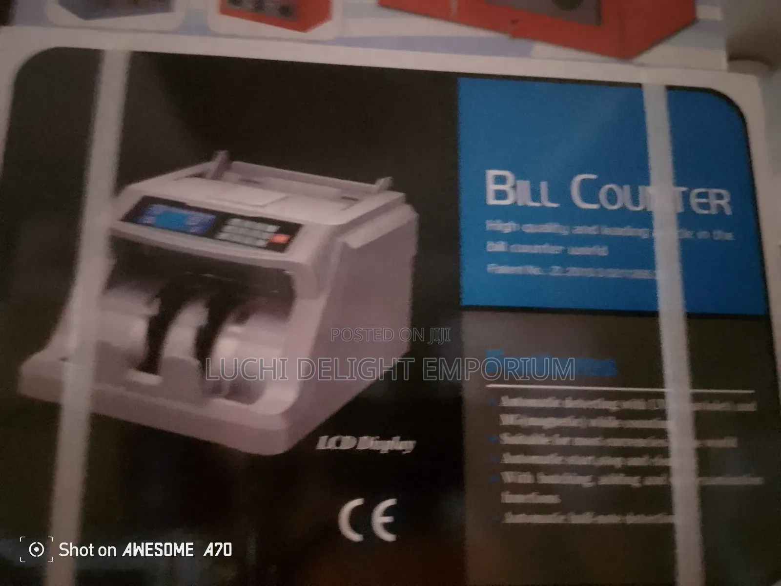 Multi Currencies Bill Counter And Detecting Machine Uvmg Function