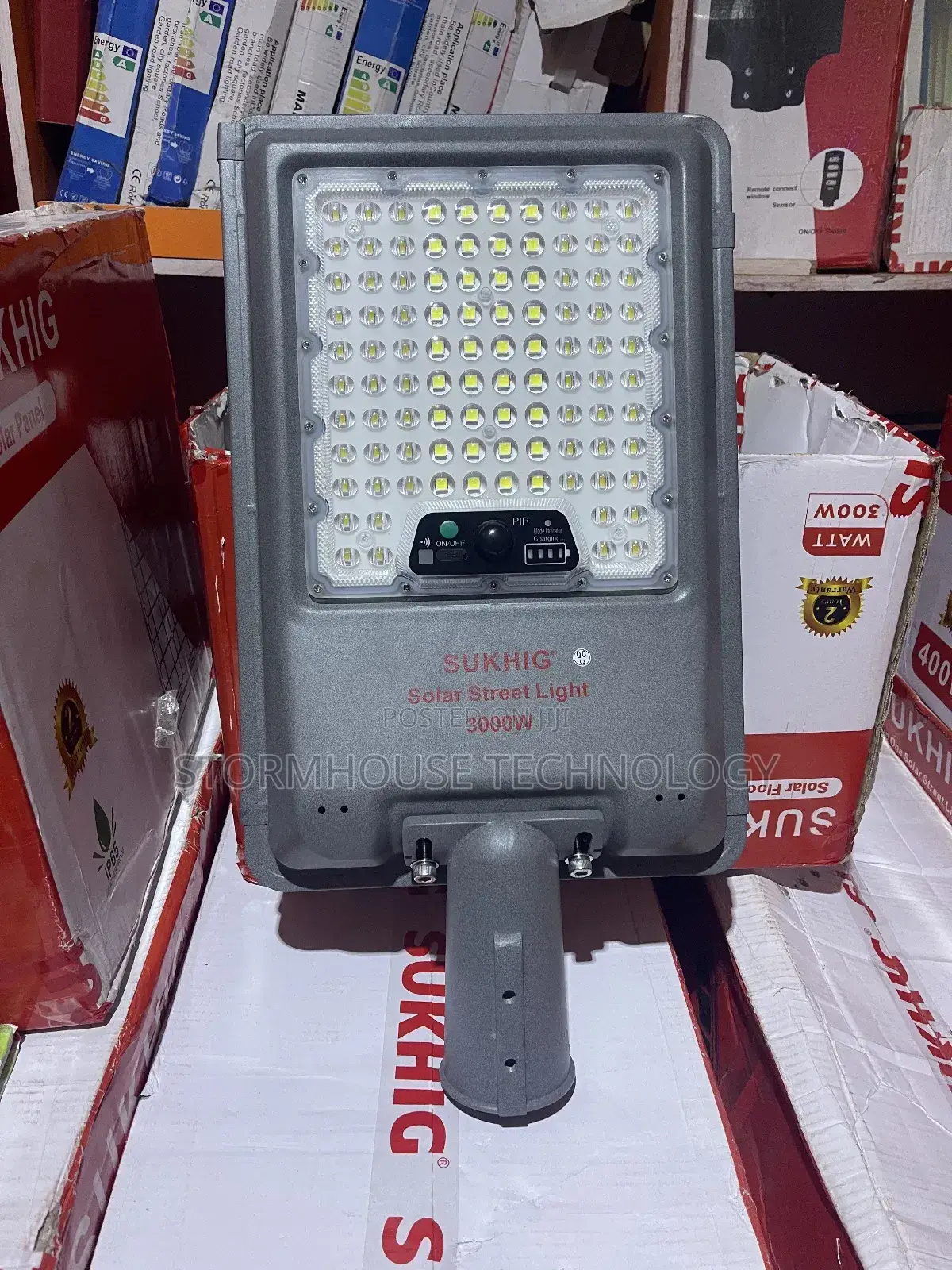 3000w Solar Street Lights(Cast Body)