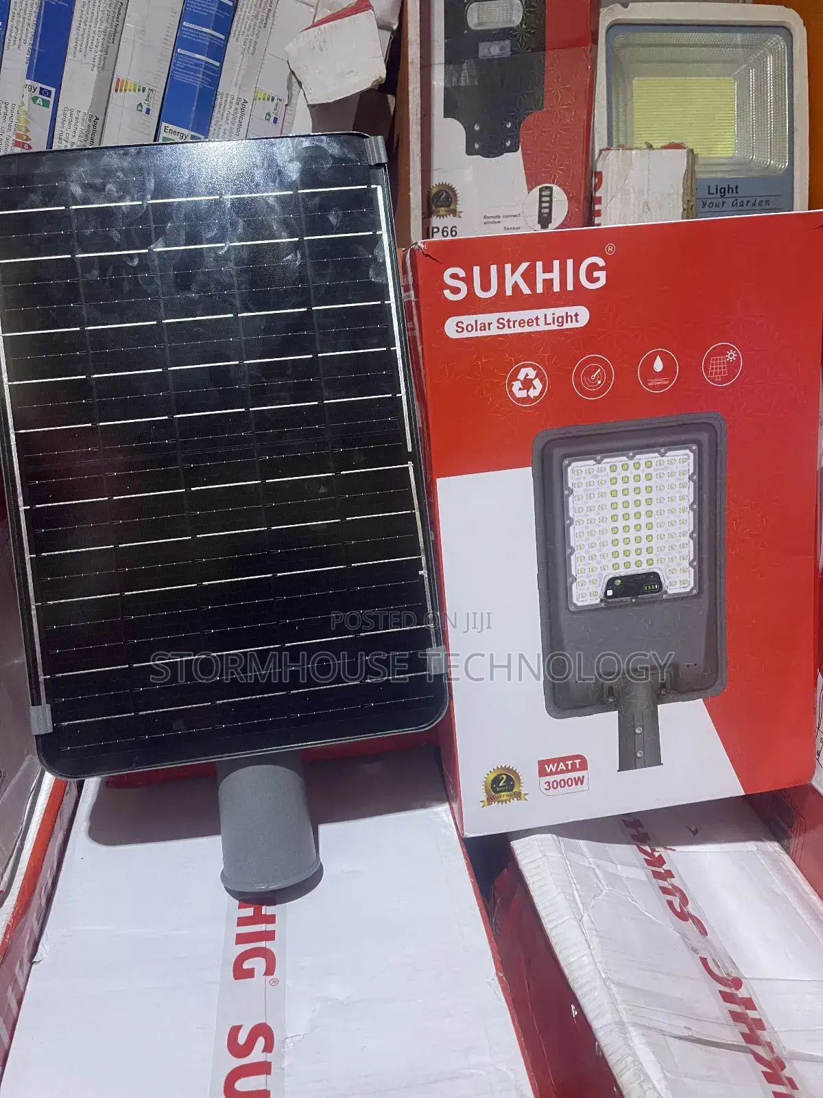 3000w Solar Street Lights(Cast Body)