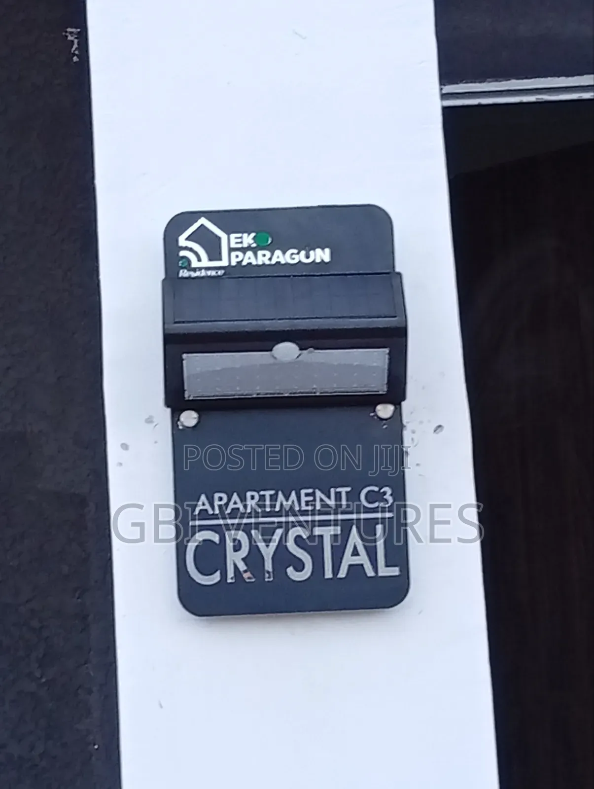 Solar House Address Signage