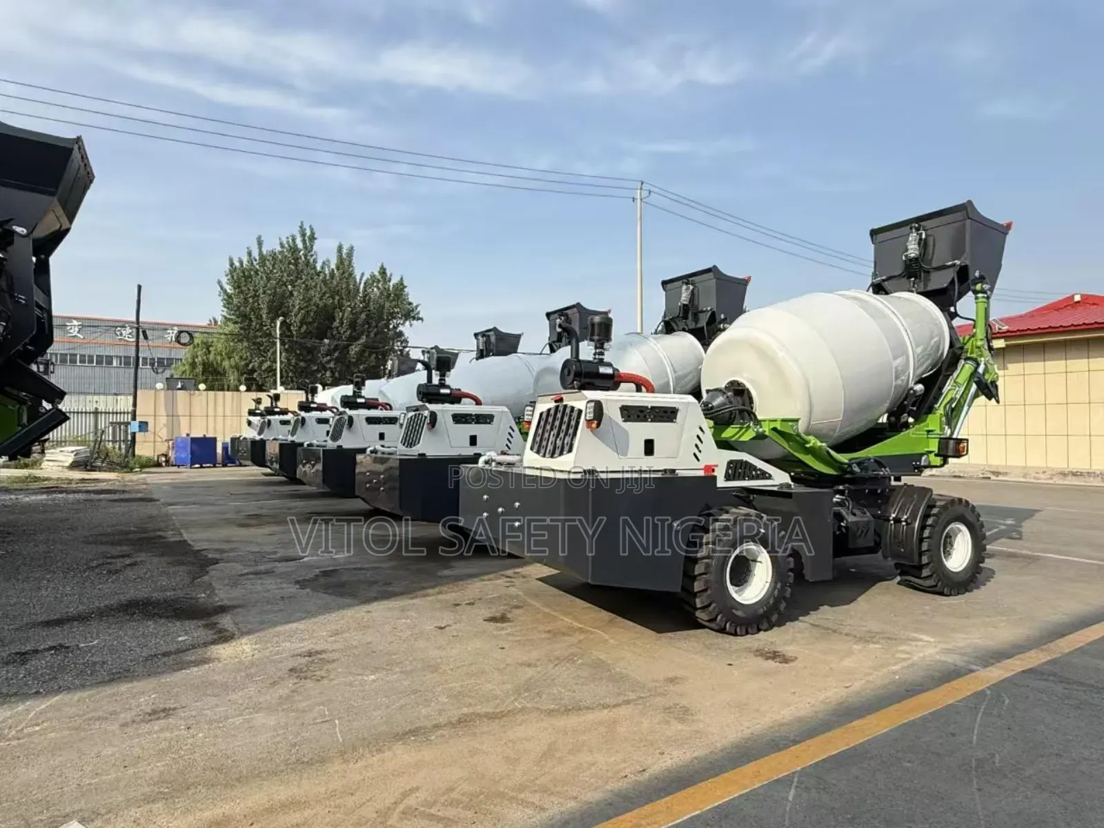 Oceanic 3.5 Cubic Mobile Selfload Concrete Mixer Truck