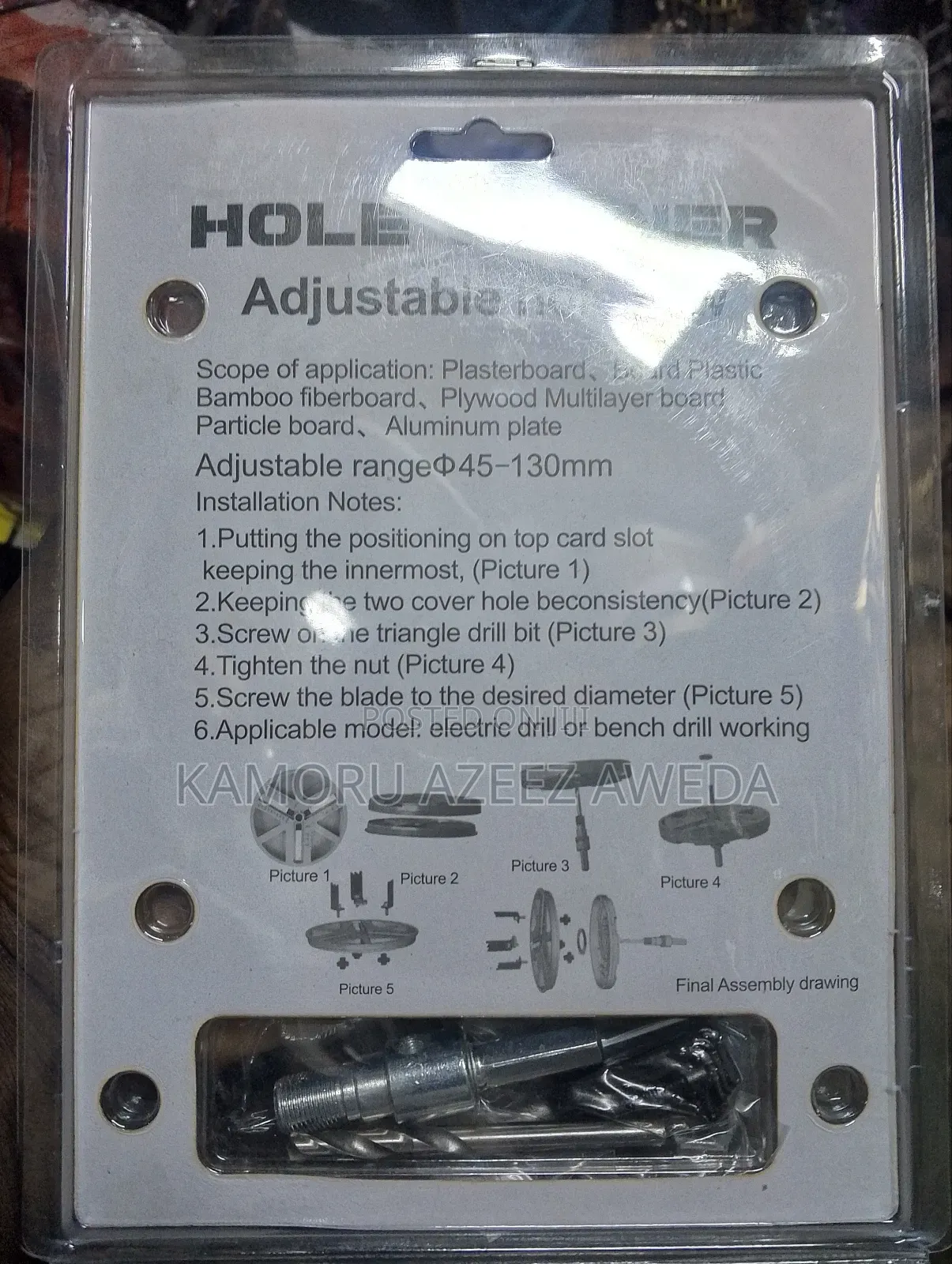 Adjustable Hole Saw Best Quality