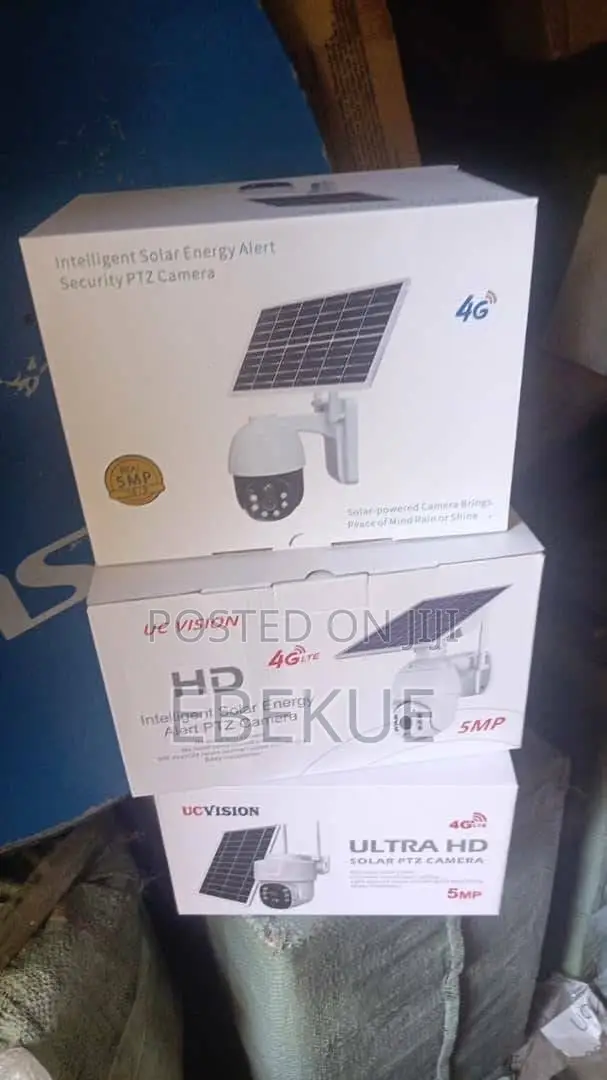 Intelligent Solar Energy Alert Security PTZ Camera
