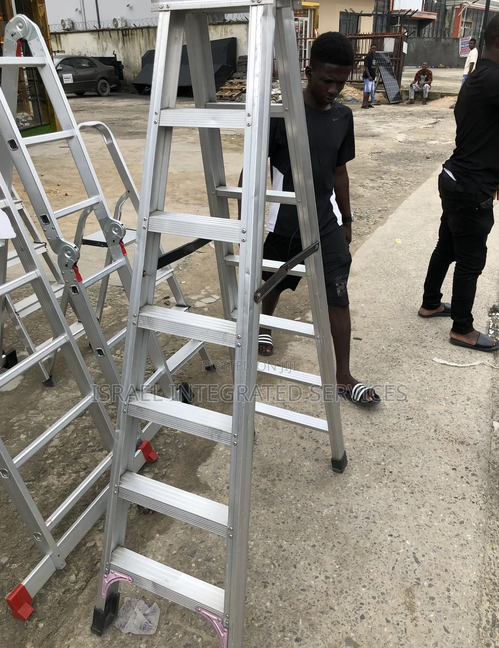 Aluminum Folding Ladder / Aluminum Step Ladder 6steps