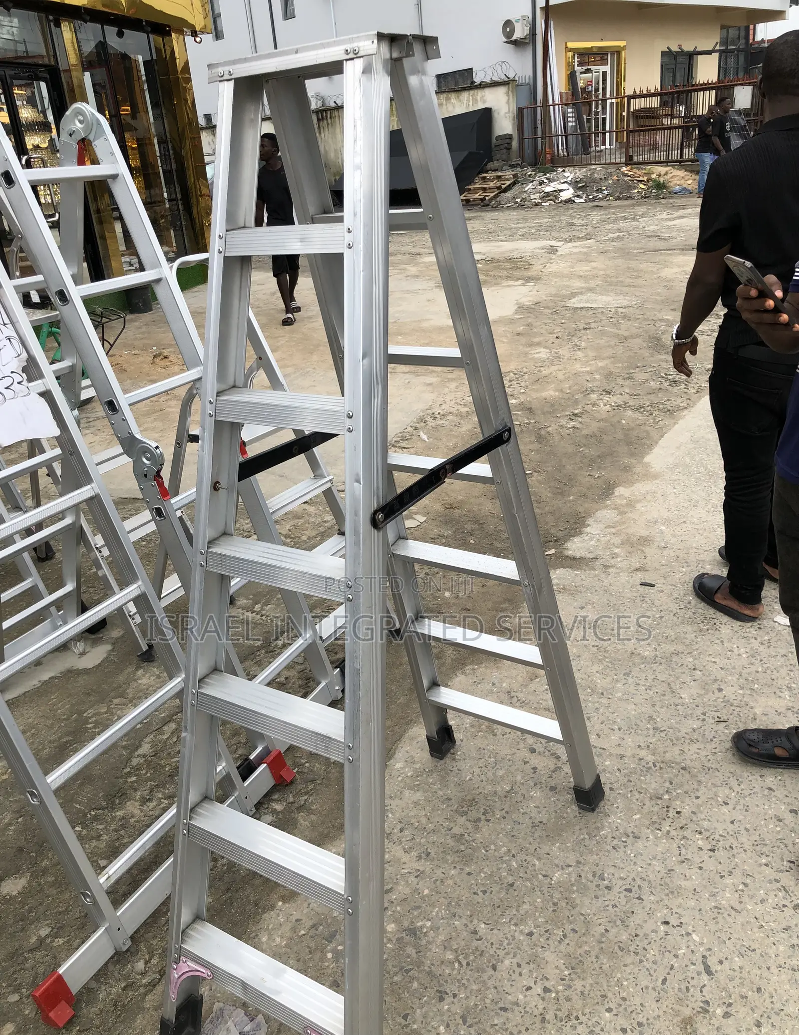 Aluminum Folding Ladder / Aluminum Step Ladder 6steps