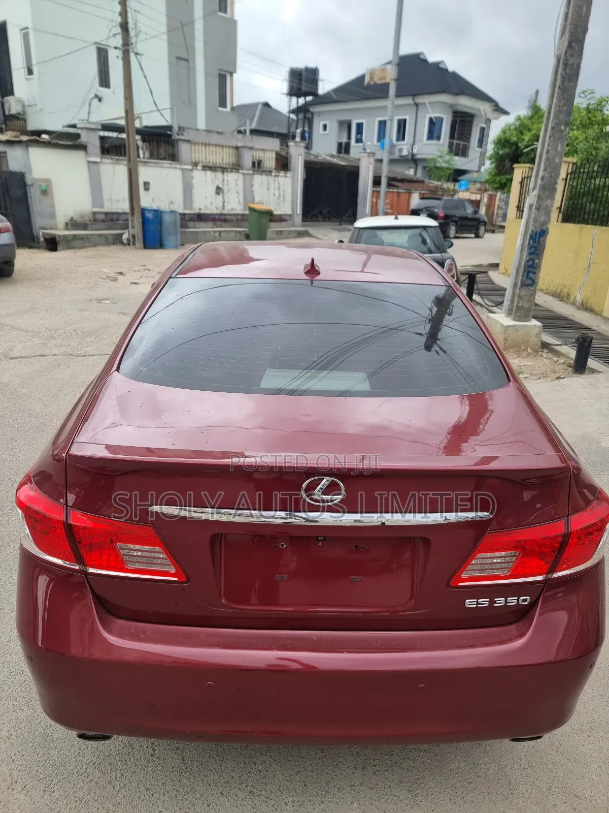 Lexus ES 350 2011 Red